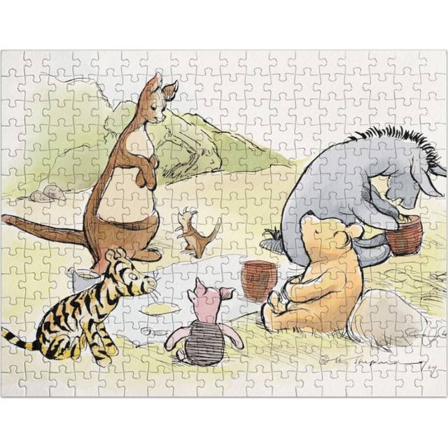 (Kanga Roo Winnie The Pooh Piglet Eeyore Tigger=7889) Jigsaw Puzzle Wooden 300-Piece for Adults Kids Seniors- Home Decor Family Activity Game Wall Art