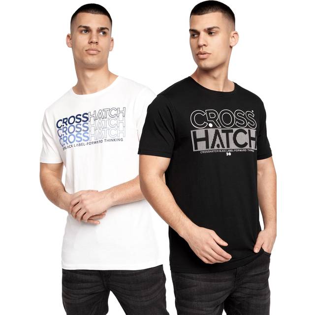 Arnio T-Shirt 2pk Black/White - Black/White / S