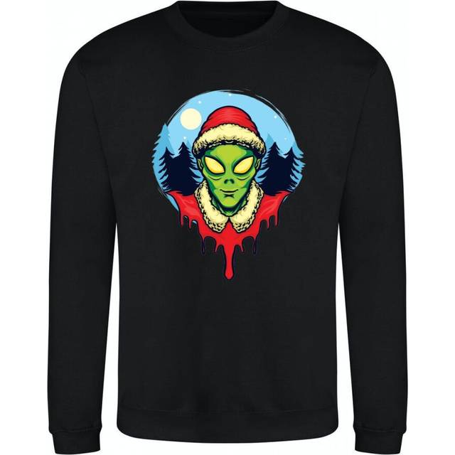 (Green, Unisex Fit - XL) Christmas Novelty Themed Sweatshirt Mens Womens Unisex Sweatshirt