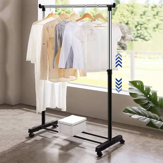 81cm Rolling Clothing Rack