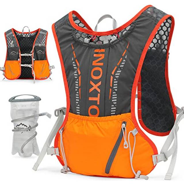 INOXTO Hydration Vest Backpack Lightweight Water Running Vest Pack wit