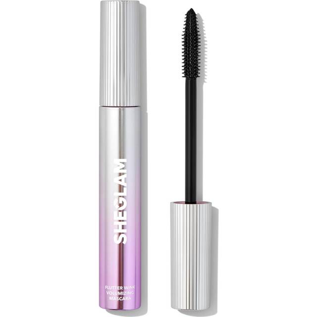 SHEGLAM Flutter Wink Volumizing Mascara Lash Extensions Tubing Mascara Length and Lift-Black
