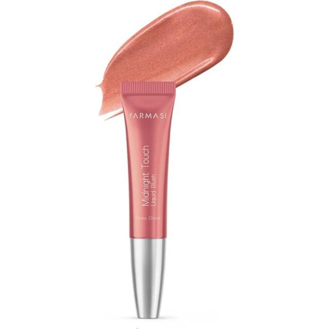FARMASi Midnight Touch Blush  Flushed Cheeks  Liquid Blush Pinky Cloud for a Radiant Glow  Weightless Watercolor Sheer Finish (Pink Blush)