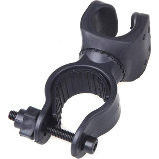 2PCS Bike Light Mount Bracket Cycling Light Holder Flashlight Clamp LED Rack