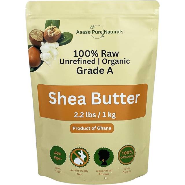 Shea butter 1 KG Raw Unrefined Grade A Hand made Ivory Ghana Africa Great for Hair Skin Nourish and moisturize Body butter