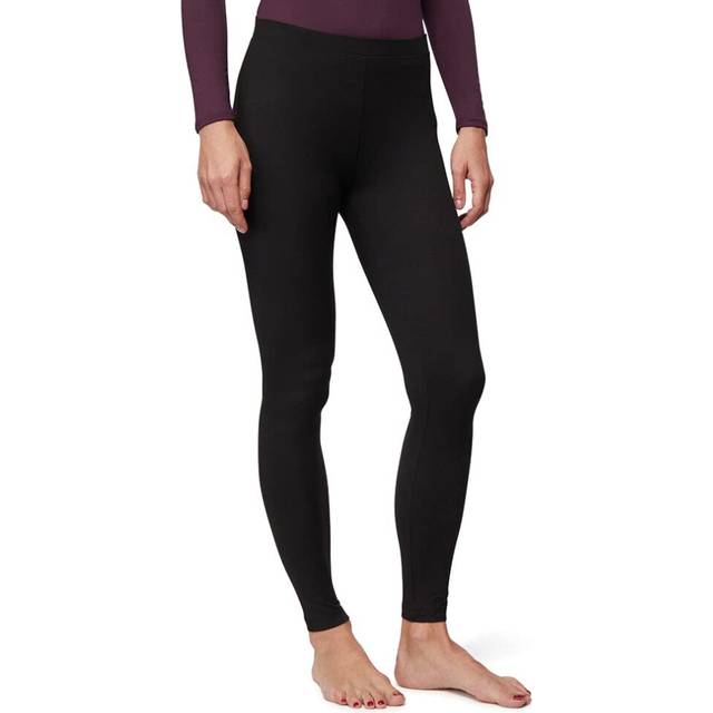 32 Degrees Heat Womens Ultra Soft Thermal Lightweight Baselayer Legging Pant  Black  XX-Large