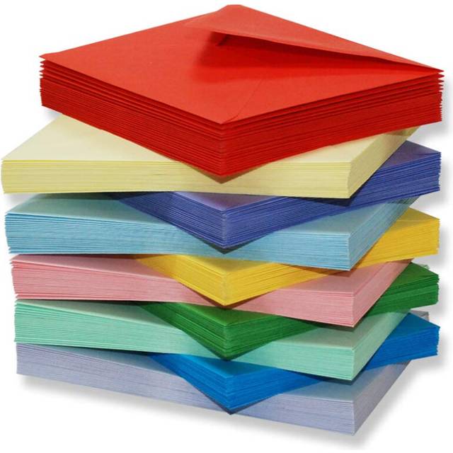Craft 2282 - 200 C6 Envelopes In Assorted Colours