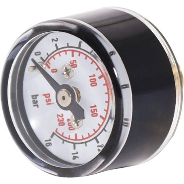 Scuba Diving PCP Air Mini Micro-Pressure Gauge 16Bar,1/8 NPT Thread