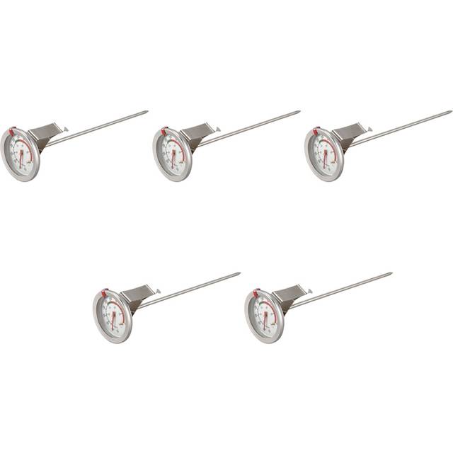 Handy 8 Inch Probe Deep Fry Meat Turkey Thermometer with 2 Dial Stainless Steel (5 Piece) Vacuun Filter