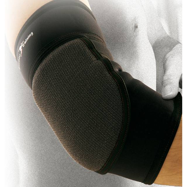 MEDIUM Neoprene Padded Elbow Support Compression Band - Slip On Minor Injuries