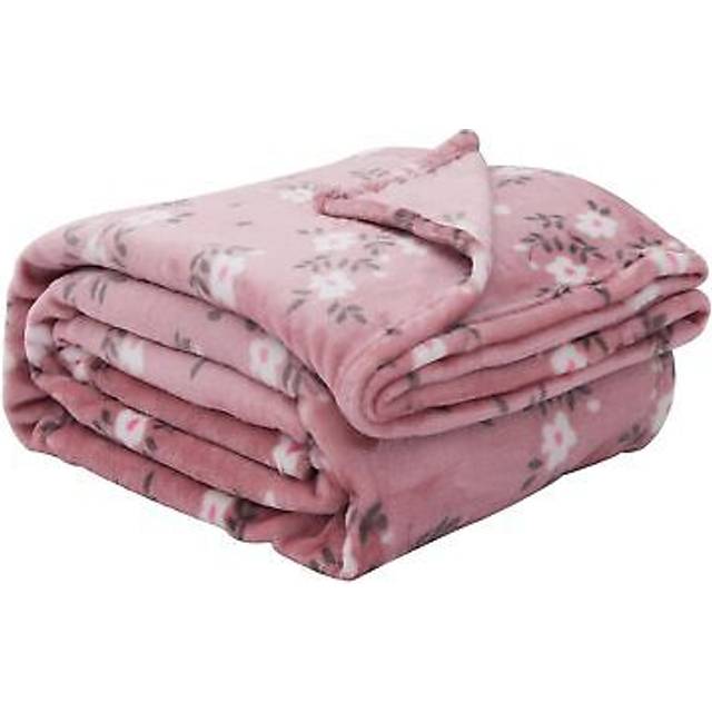 Standard Throw Blanket - Pink (200cm W x 240cm L)