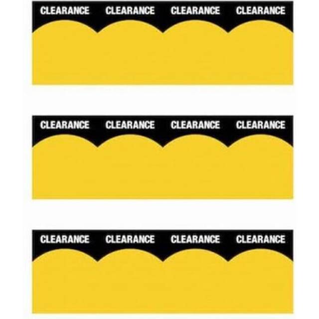 Centurion 269292 12 Up Clearance Bin Pricing Labels