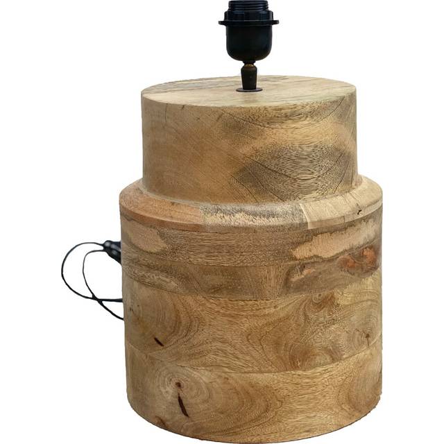 Wooden Glory Table Lamp (Without Shade)
