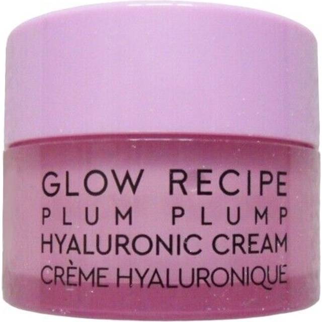 Glow recipe plum plump hyaluronic cream anti-aging moisturiser mini jar 15ml