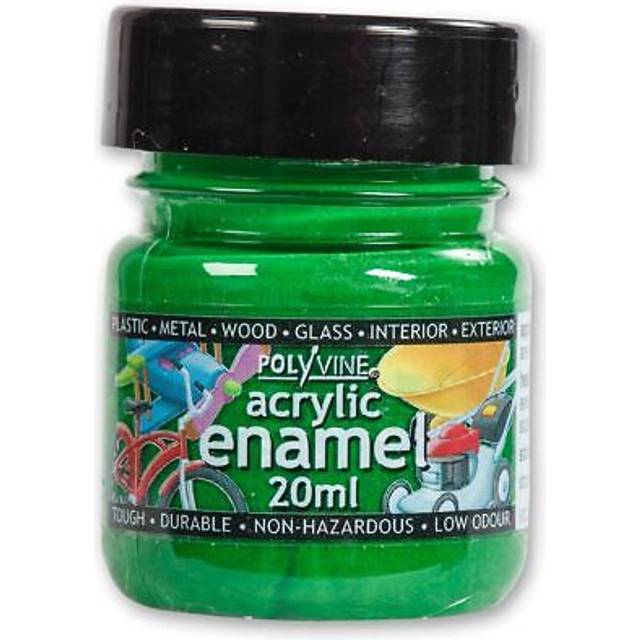 Polyvine Acrylic Enamel Paint - Emerald 20ml