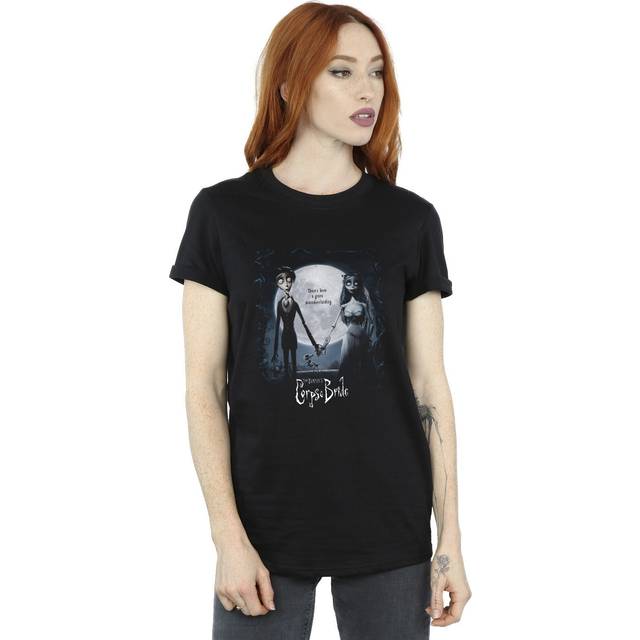 Poster Boyfriend Fit T-Shirt - Black - Extra Large - Corpse Bride