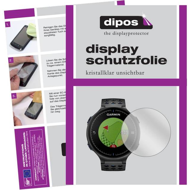 6x screen protector for garmin approach s5 protection crystal clear dipos