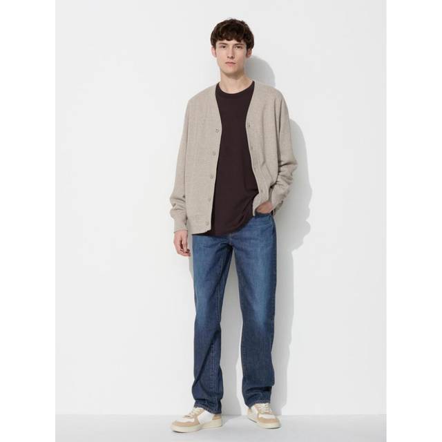 (66 BLUE/42) Uniqlo Japan Regular Fit Jeans Long Length