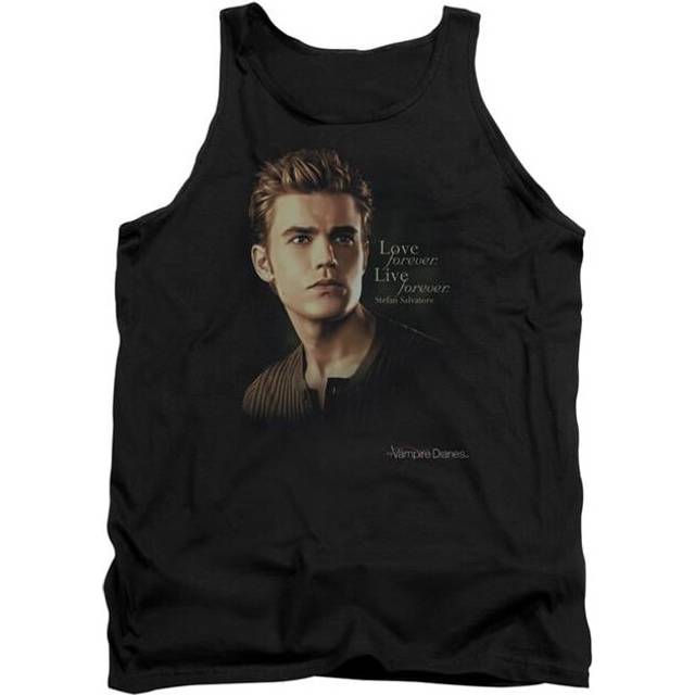 Trevco Sportswear WBT450-TK-5 Vampire Diaries Forever Adult Tank Top, Black - 2X