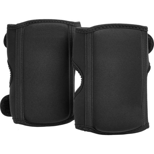 Comfortable Over/Under Knee Pads for Work with Adjustable Protection, 21.6cm, One Size, 1 pair, 2 Count, Black (Previously AmazonCommercial brand)