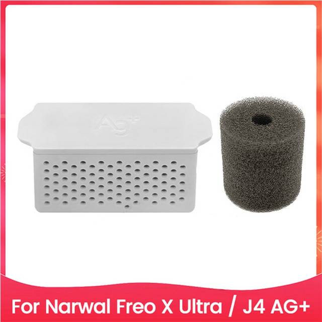 For Freo X Ultra/J4 Robot + Silver Ion Module Water Tank Foam Filter Vacuum Cleaner Accessories,B