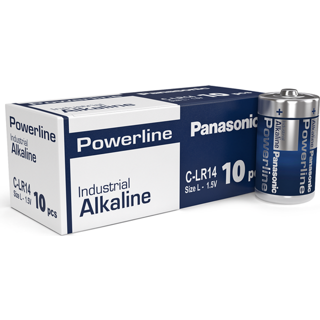 Panasonic Powerline C LR14AD Industrial Batteries | Box of 10