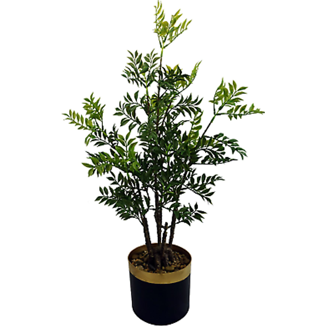 60cm Artificial Nandina Bonsai Ficus Tree