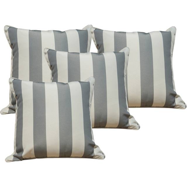 Abrihome Outdoor Waterproof Garden Cushion Covers, Set of 4