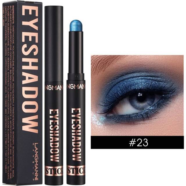 (23#) Eye Shadow Stick Waterproof Eyeshadow Stick Long Lasting Shimmer Glitter Eyeshadow Crayon Pigmentation Makeup Eyeshadow Pencil