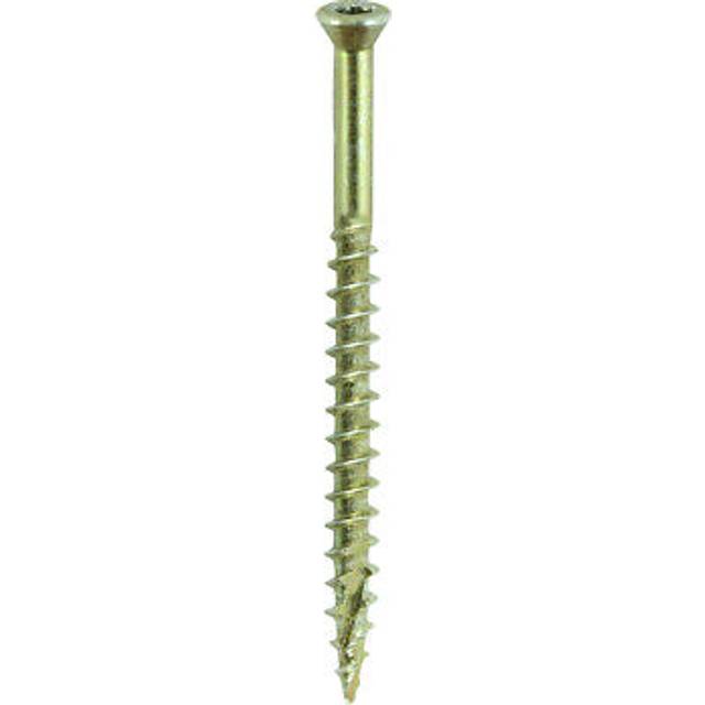 TIMco TX10 C2 Tongue-Fix T&G Flooring Screw ZYP 3.5 x 45mm - Yellow (Box of 200)