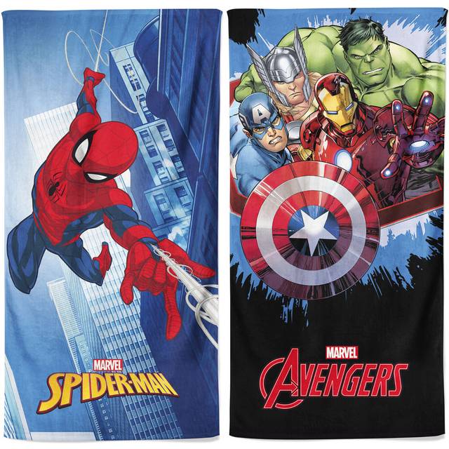 Marvel Avengers  Super Hero Children Bath Towel Kids Swim Beach Towel