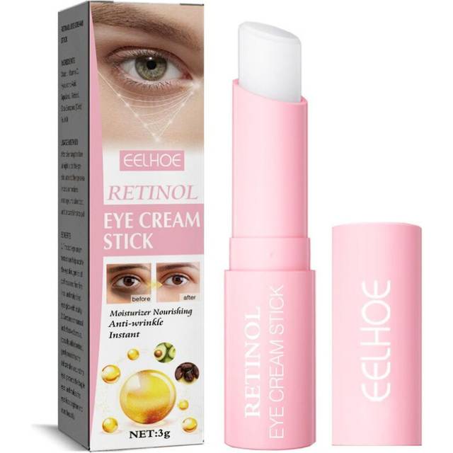 (as the picture) Retinol Eye Cream Stick, Anti Wrinkle, Massage Cream, Remove Dark Circles, Moisturizing, Eyes Skin Care