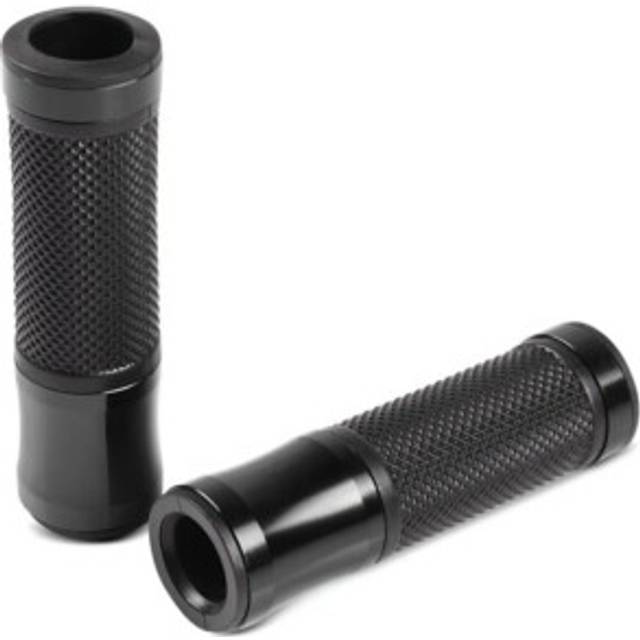 Lenkergriffe passend für Aprilia Tuono V4 1100 Factory Zaddox LG24 für 22mm Lenker - schwarz-schwarz