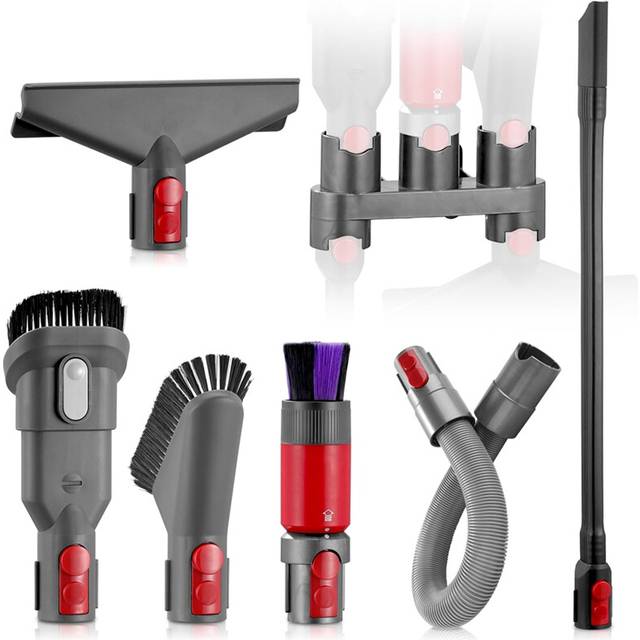 Brush Holder Organiser Attachment Compatible for Outsize V7 V8 V10 V11 V15 Vacuum Cleaner, Mattress Crevice