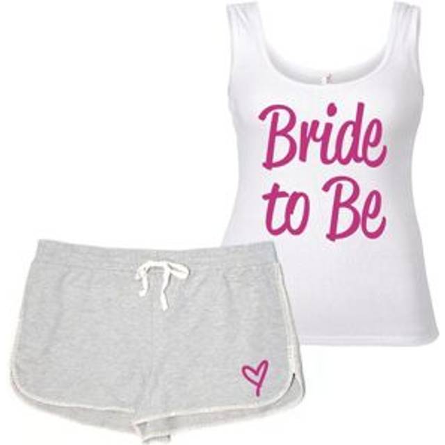 Bride To Be Pyjama Set - Grey - L