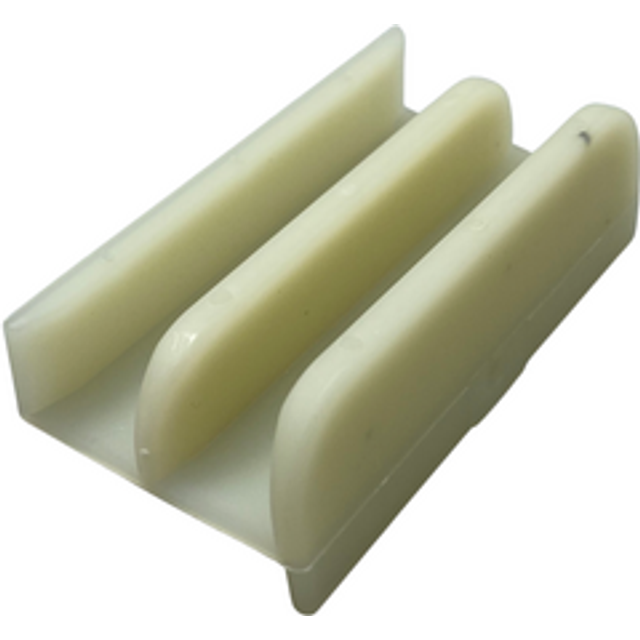 "1-1/2"" Sliding Shower Door Bottom Guide"