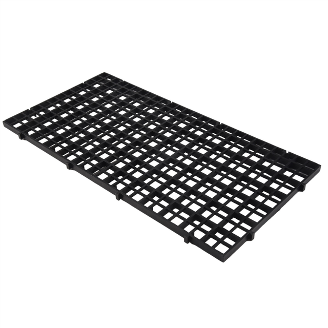 Aquarium Divider Tray Plastic Mesh Egg Box Light Diffuser, Fish Tank Filter Bottom