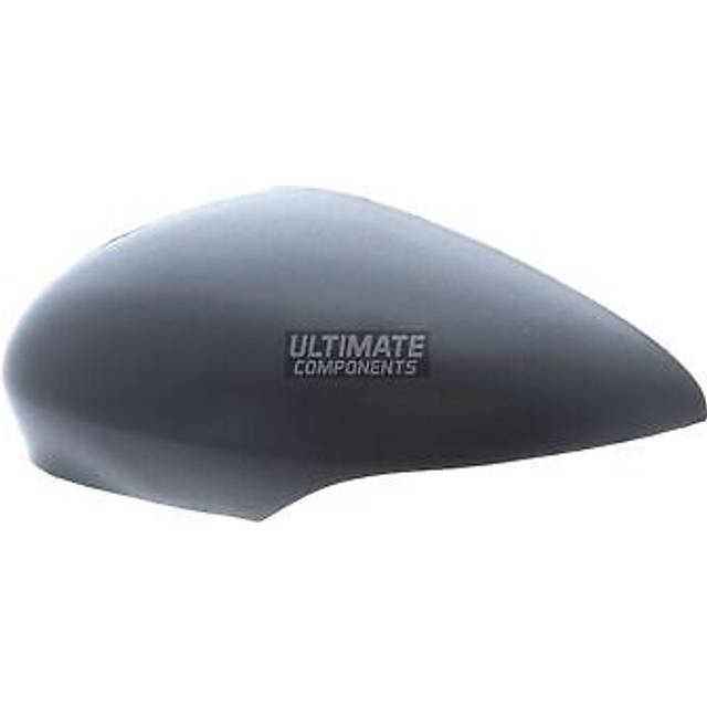 Ford Fiesta Mk7 Hatchback 9/2012-12/2017 Wing Mirror Cover Cap Black Textured Passenger Side (LH)