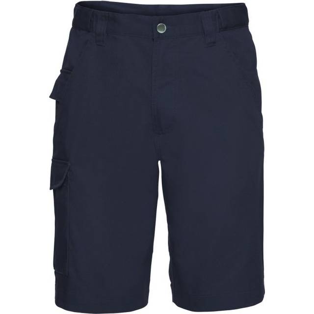 Russell Athletic Mens Polycotton Work Shorts (French Navy) - Size 36 Regular