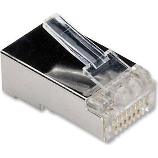 Roline - modular rj45 plug, cat6, ftp, 8p8c, shielded - 10 pack