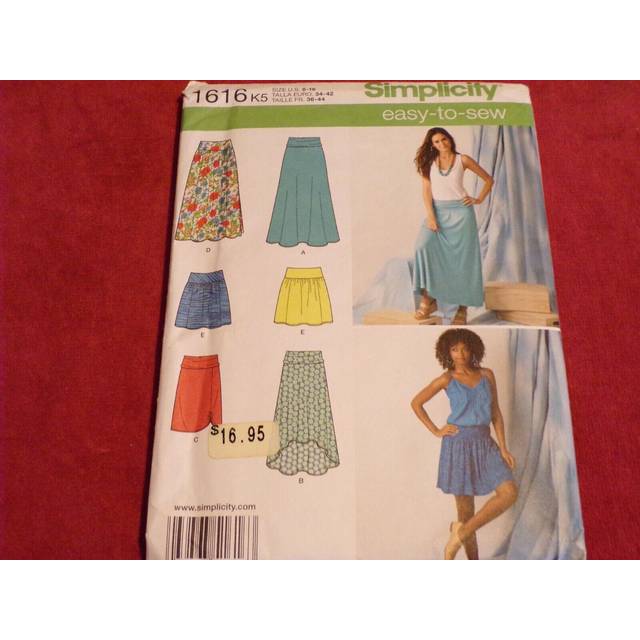 Simplicity Sewing Pattern 1616