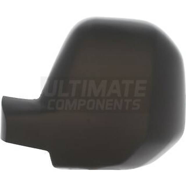 Citroen Berlingo Mk2 Van 6/2008-3/2012 Wing Mirror Cover Cap Black Textured Passenger Side (LH)