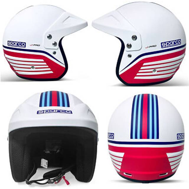 Sparco Martini Racing J-Pro Helmet - Size: S (55-56cm)