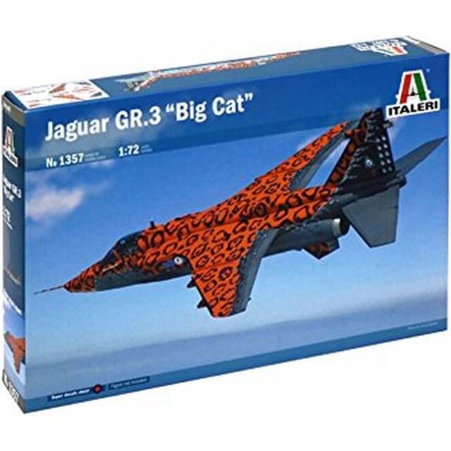 "Italeri Jaguar Gr.3 """"""""Big Cat"""""""" Special Colors Scale 1 : 72  Fighter Aircrafts"