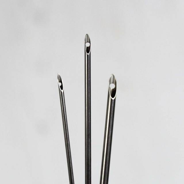 Nurge punch embroidery spare needle set of 3 small size needles 1.2, 1.6, 2.2mm