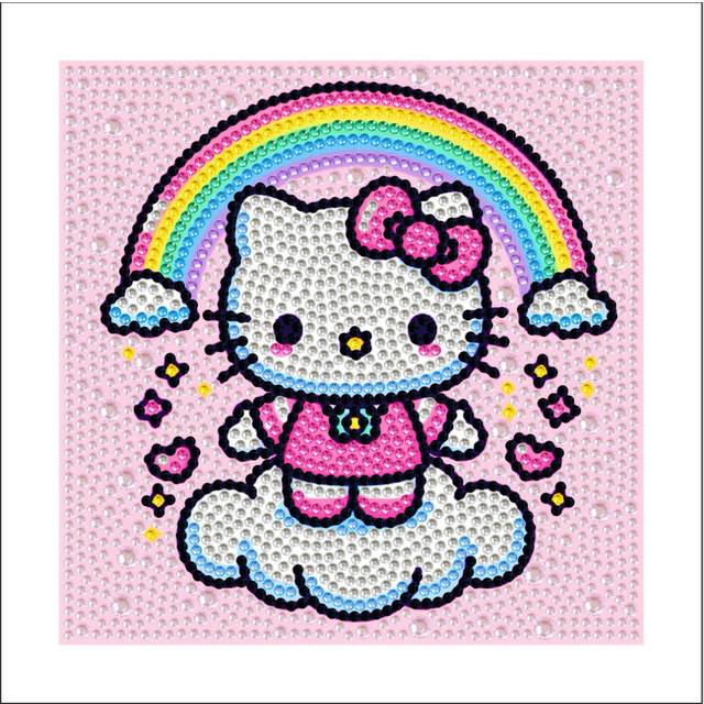 (22) Diamond painting DIY cartoon painting colored diamond children's handmade toy paste painting