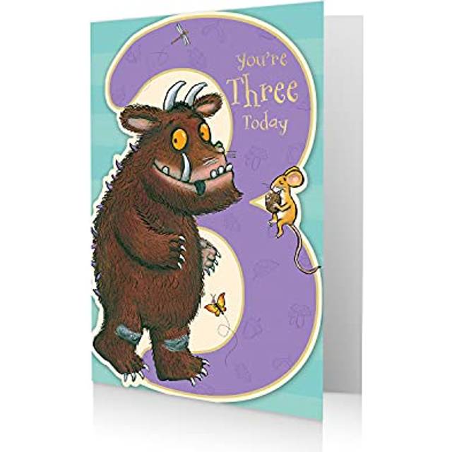 The Gruffalo Age 3 Birthday Card