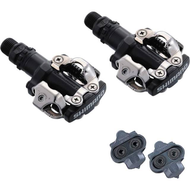 M520 SPD Clipless Bike Pedals with Cleats - Black
