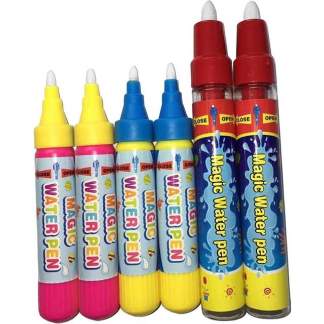 9pcs Water Brush Pens Set for Kids Non-Toxic Water Painting Brush