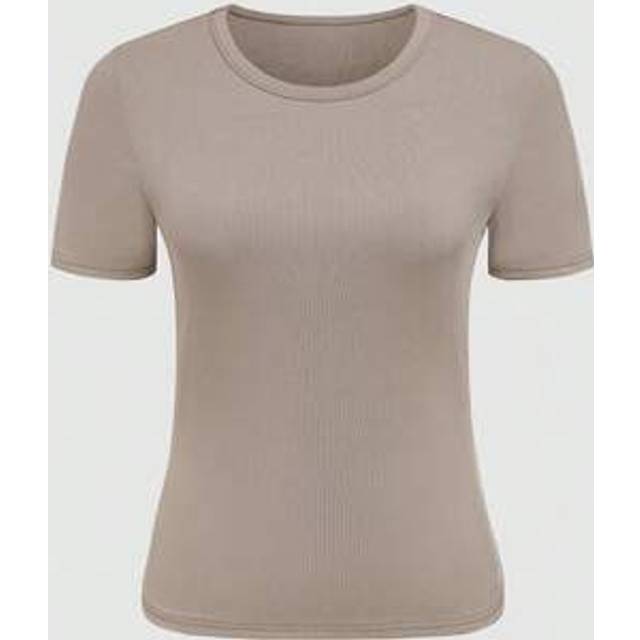 SHEIN 3pcs Women&#39;s Solid Crew Neck Short Sleeve Casual Slim Fit T-Shirt Set